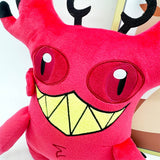 TV Hazbin Hotel Cursed Cat Alastor Cosplay Plush Toys Cartoon Soft Stuffed Dolls Mascot Birthday Xmas Gift