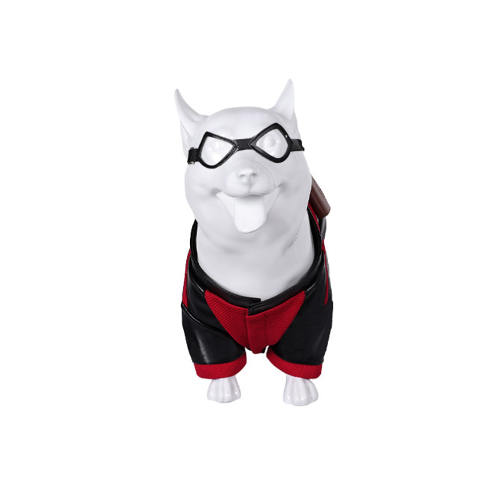 Deadpool & Wolverine 2024 Wade Wilson Pet Dog Red Outfit Cosplay Costume