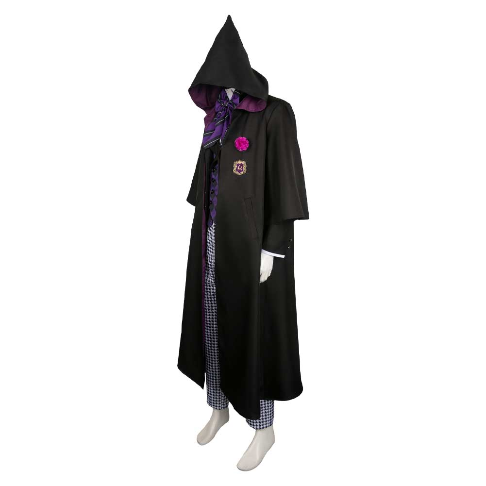 Anime Black Butler Violet Gregory Purple Uniform With Cloak Set Cosplay Costume Outfits Halloween Carnival Suit