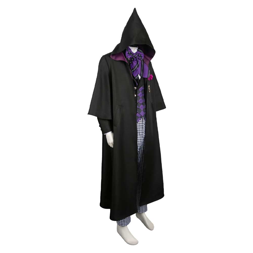 Anime Black Butler Violet Gregory Purple Uniform With Cloak Set Cosplay Costume Outfits Halloween Carnival Suit