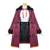 Anime Blue Archive The Animation Rikuhachima Aru Women Purple Suit Cosplay Costume