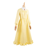 Anime Howl's Moving Castle Sophie Hatter Women Yellow Dress Cosplay Costume Outfits Halloween Carnival Suit