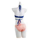 Anime One Piece Nico Robin Women Swimsuit Set Cosplay Costume Outfits Halloween Carnival Suit