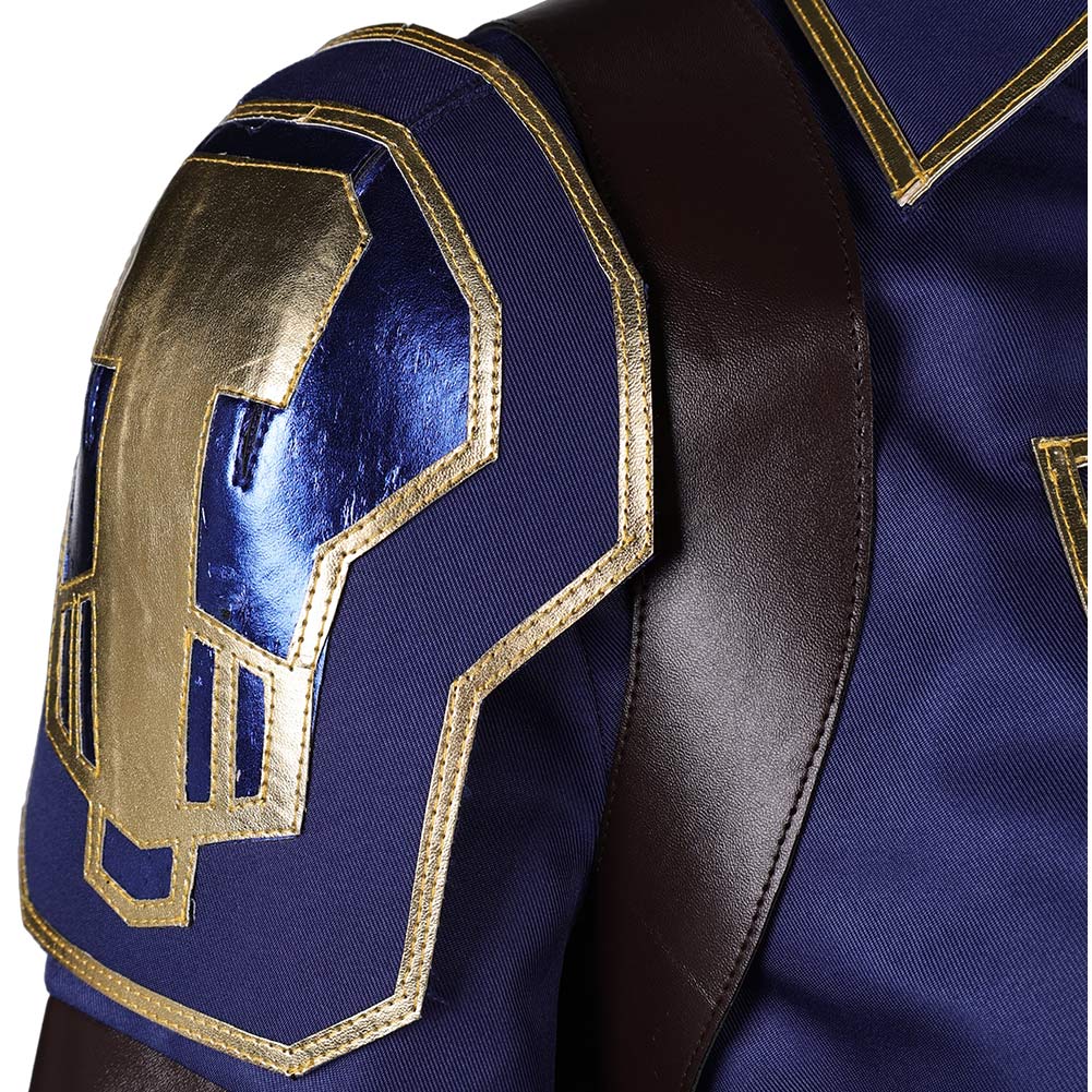 Arcane: League of Legends Season 2 (2024) Caitlyn Kiramman Women Blue Dress Set Cosplay Costume