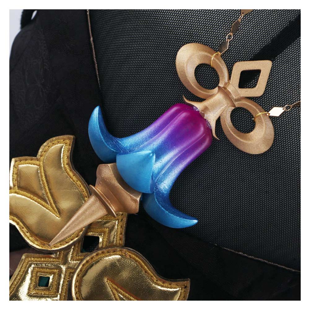 Game Genshin Impact Emilie Women Green Dress Cosplay Costume Outfits Halloween Carnival Suit