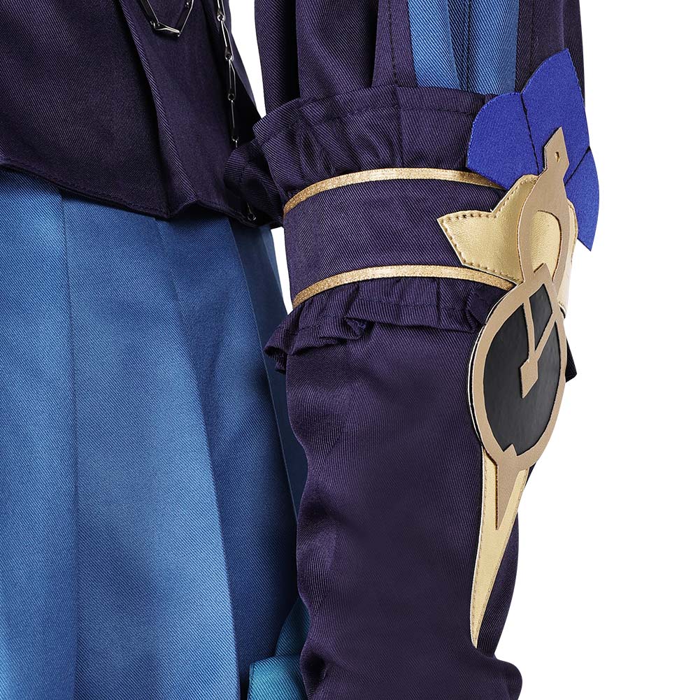 Game Genshin Impact Lantern Rite Xingqiu Blue Outfit Cosplay Costume Outfits Halloween Carnival Suit