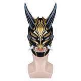 Game Genshin Impact Xiao Cosplay Latex Masks Halloween Party Costume Props
