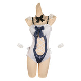 Game Stellar Blade Eve Women White Ocean Maid Swimsuit Cosplay Costume Outfits Halloween Carnival Suit
