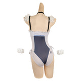 Game Stellar Blade Eve Women White Ocean Maid Swimsuit Cosplay Costume Outfits Halloween Carnival Suit