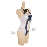 Game Stellar Blade Eve Women White Ocean Maid Swimsuit Cosplay Costume Outfits Halloween Carnival Suit