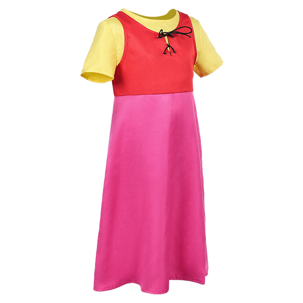 Heidi Heidi Kids Children Cosplay Costume Outfits Halloween Carnival Suit