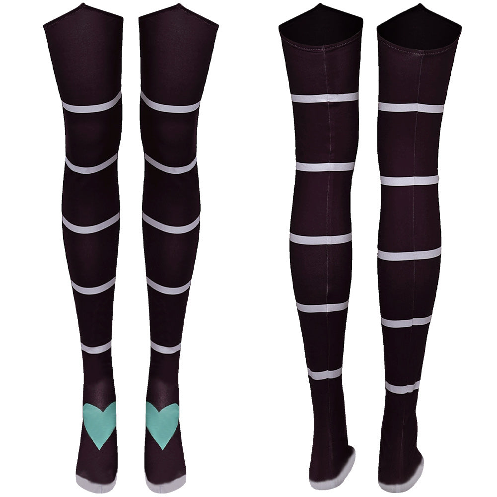 Helluva Boss Hazbin Hotel Fizzarolli Stockings Halloween Carnival Costume Accessories