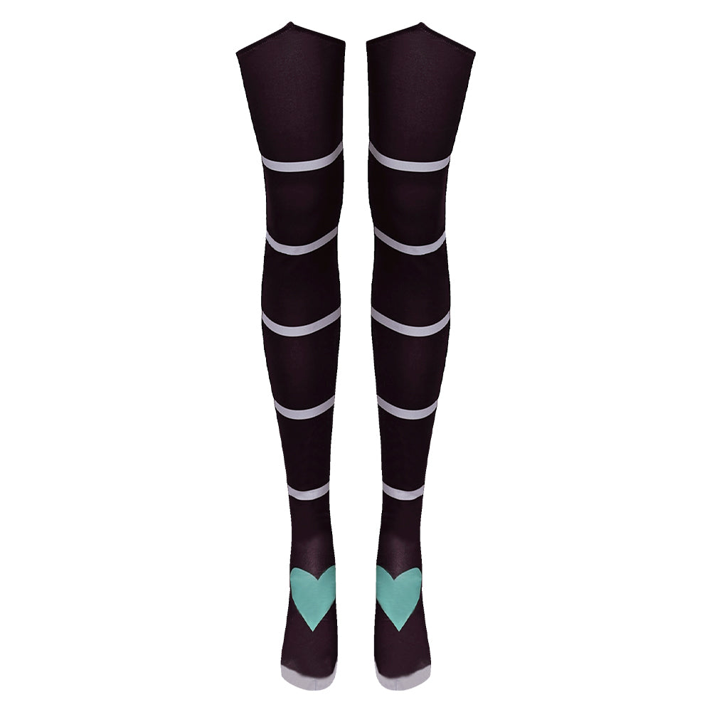 Helluva Boss Hazbin Hotel Fizzarolli Stockings Halloween Carnival Costume Accessories