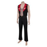 Helluva Boss Hazbin Hotel Satan Black Outfit Cosplay Costume Outfits Halloween Carnival Suit