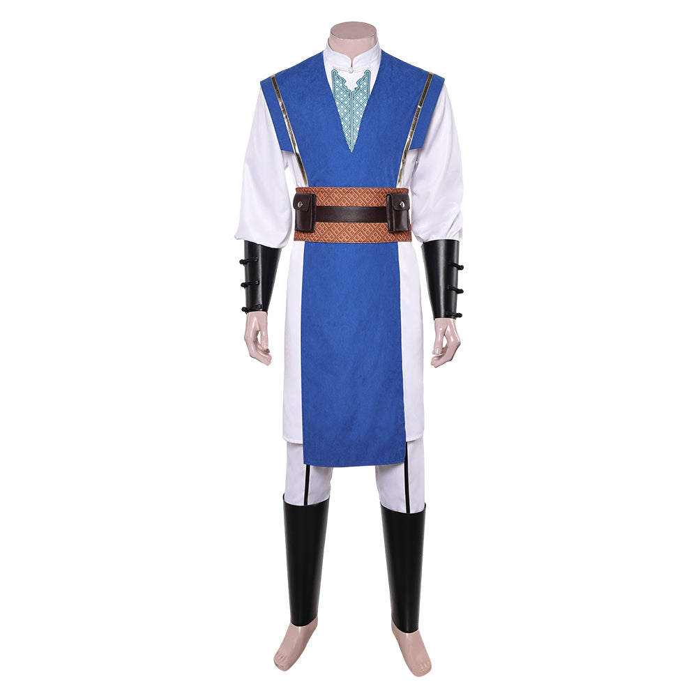 Mortal Kombat Lord Raiden Cosplay Costume Outfits Halloween Carnival Suit