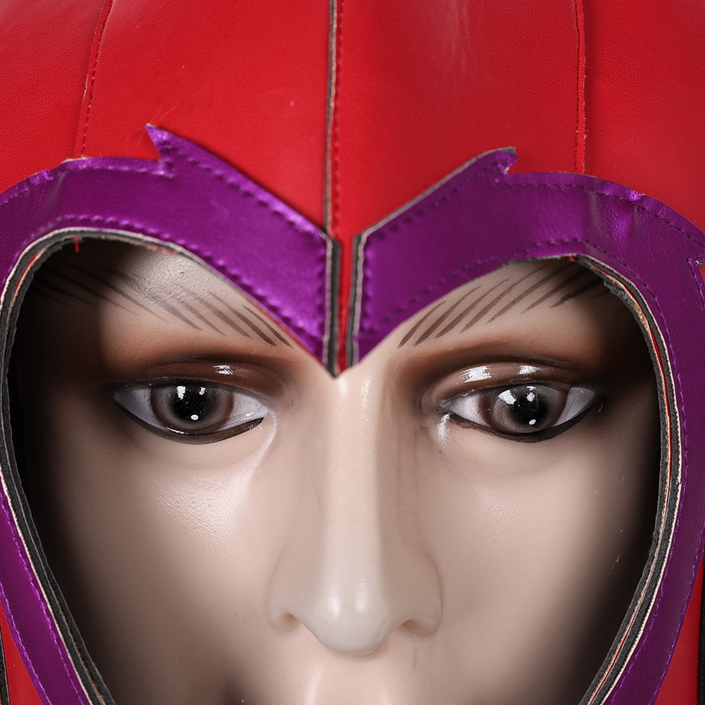 Movie 2024 Magneto Red Headgear Cosplay Accessories Party Carnival Halloween Cosplay Props