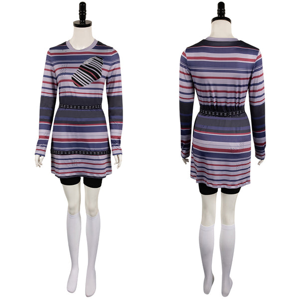 beetlejuice astrid blue dress Dolls Kill x Beetlejuice Beetlejuice Astrid Mini Dress Lydia