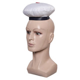 Movie Ghostbusters 2024 Stay Puft Marshmallow Man White Cosplay Hat Cap Halloween Carnival Costume Accessories