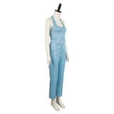 Movie MaXXXine 2024 Maxine Women Blue Outfit Cosplay Costume Outfits Halloween Carnival Suit
