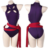 Psylocke Women Purple One-piece Swimsuit Cosplay Costume Outfits Halloween Carnival Suit