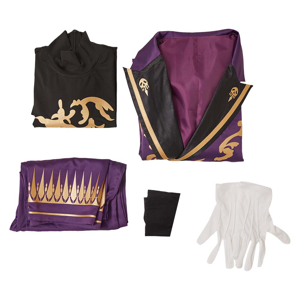 Ran Haitani Purple Outfit Cosplay Costume Outfits Halloween Carnival Suit