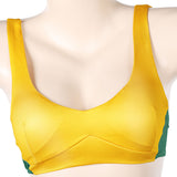 Rogue Women Yellow And Green Swimsuit Cosplay Costume Outfits Halloween Carnival Suit