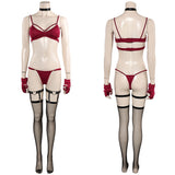 Scarlet Witch Women Red Bikini Set Swimsuit Cosplay Costume Outfits Halloween Carnival Suit