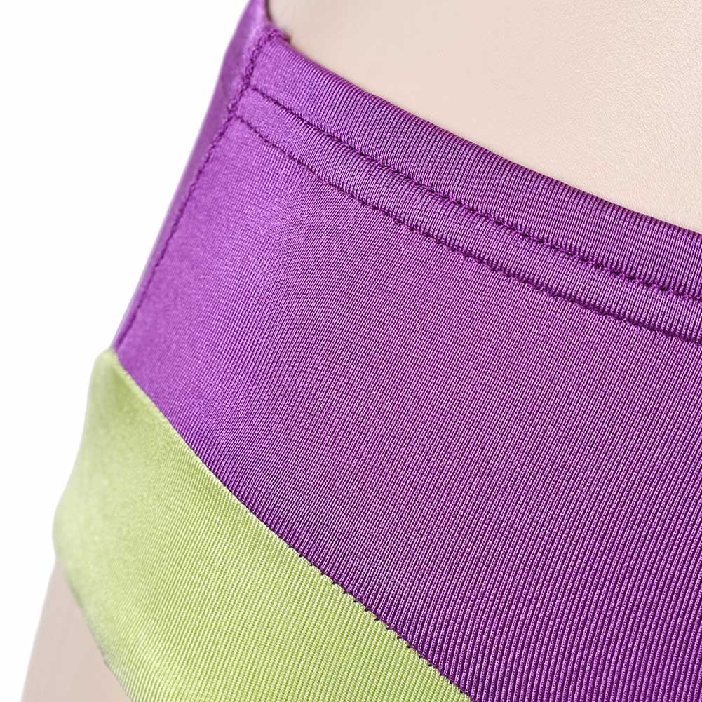 Scooby-Doo Daphne Women Purple Swimsuit Set Cosplay Costume Outfits Halloween Carnival Suit
