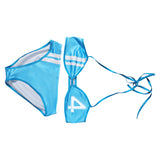 Susan Storm Women Blue Bikini Set Swimsuit Cosplay Costume Outfits Halloween Carnival Suit