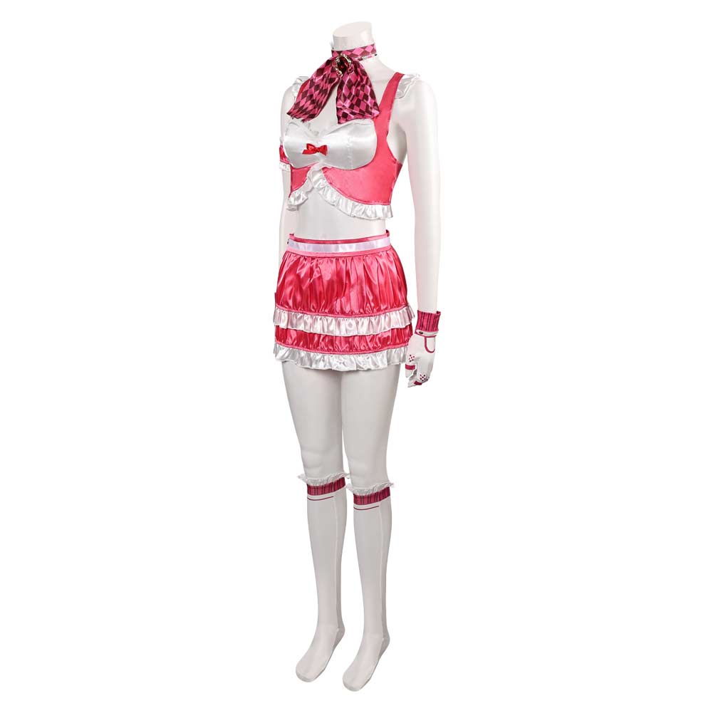 Tekken 8 Lili Women Pink Swimsuit Cosplay Costume Outfits Halloween Carnival Suit