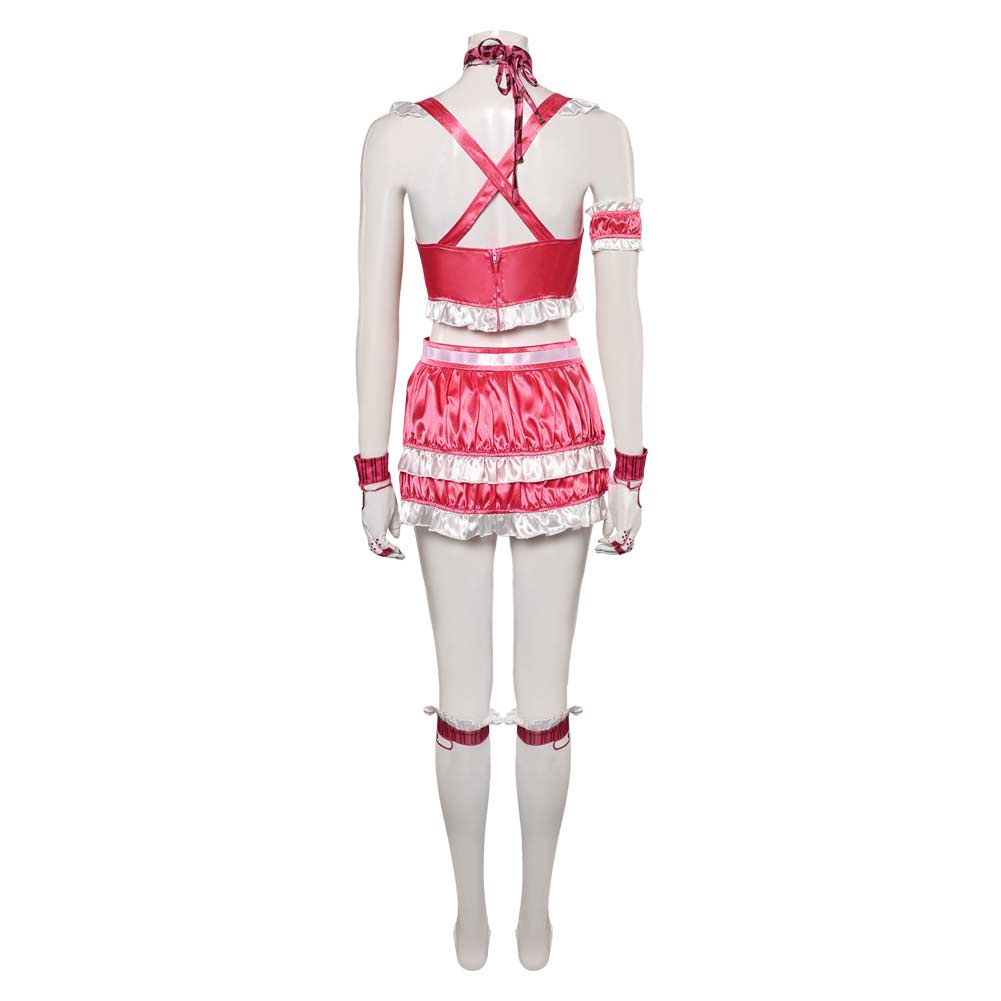 Tekken 8 Lili Women Pink Swimsuit Cosplay Costume Outfits Halloween Carnival Suit