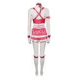 Tekken 8 Lili Women Pink Swimsuit Cosplay Costume Outfits Halloween Carnival Suit