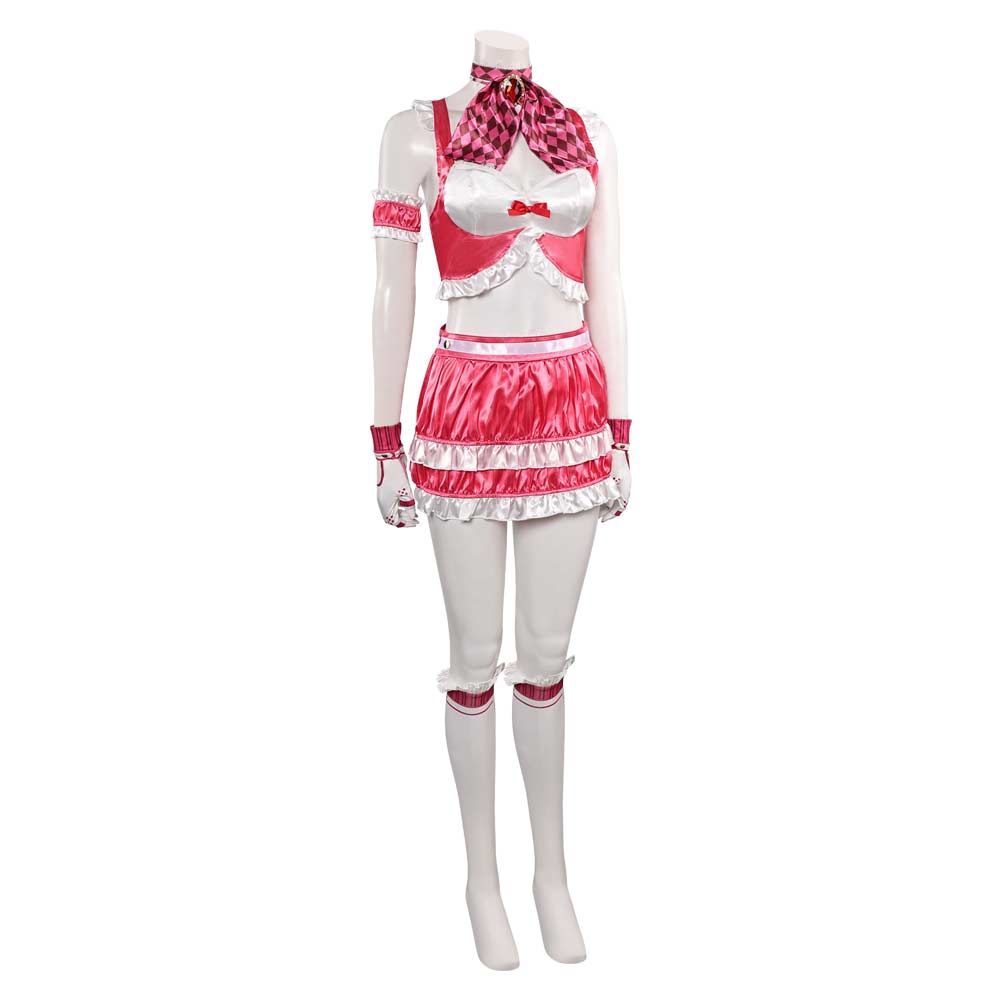 Tekken 8 Lili Women Pink Swimsuit Cosplay Costume Outfits Halloween Carnival Suit