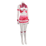 Tekken 8 Lili Women Pink Swimsuit Cosplay Costume Outfits Halloween Carnival Suit