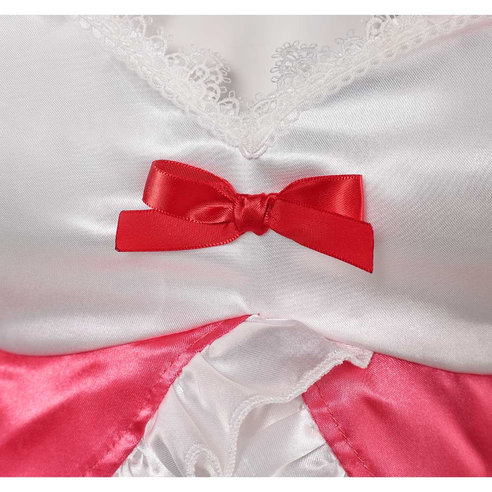 Tekken 8 Lili Women Pink Swimsuit Cosplay Costume Outfits Halloween Carnival Suit