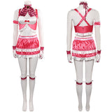 Tekken 8 Lili Women Pink Swimsuit Cosplay Costume Outfits Halloween Carnival Suit