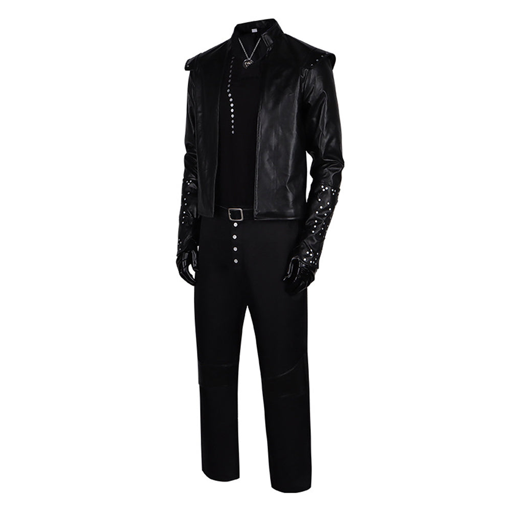 The Witcher Geralt  Cosplay Costume Outfits Halloween Carnival Suit