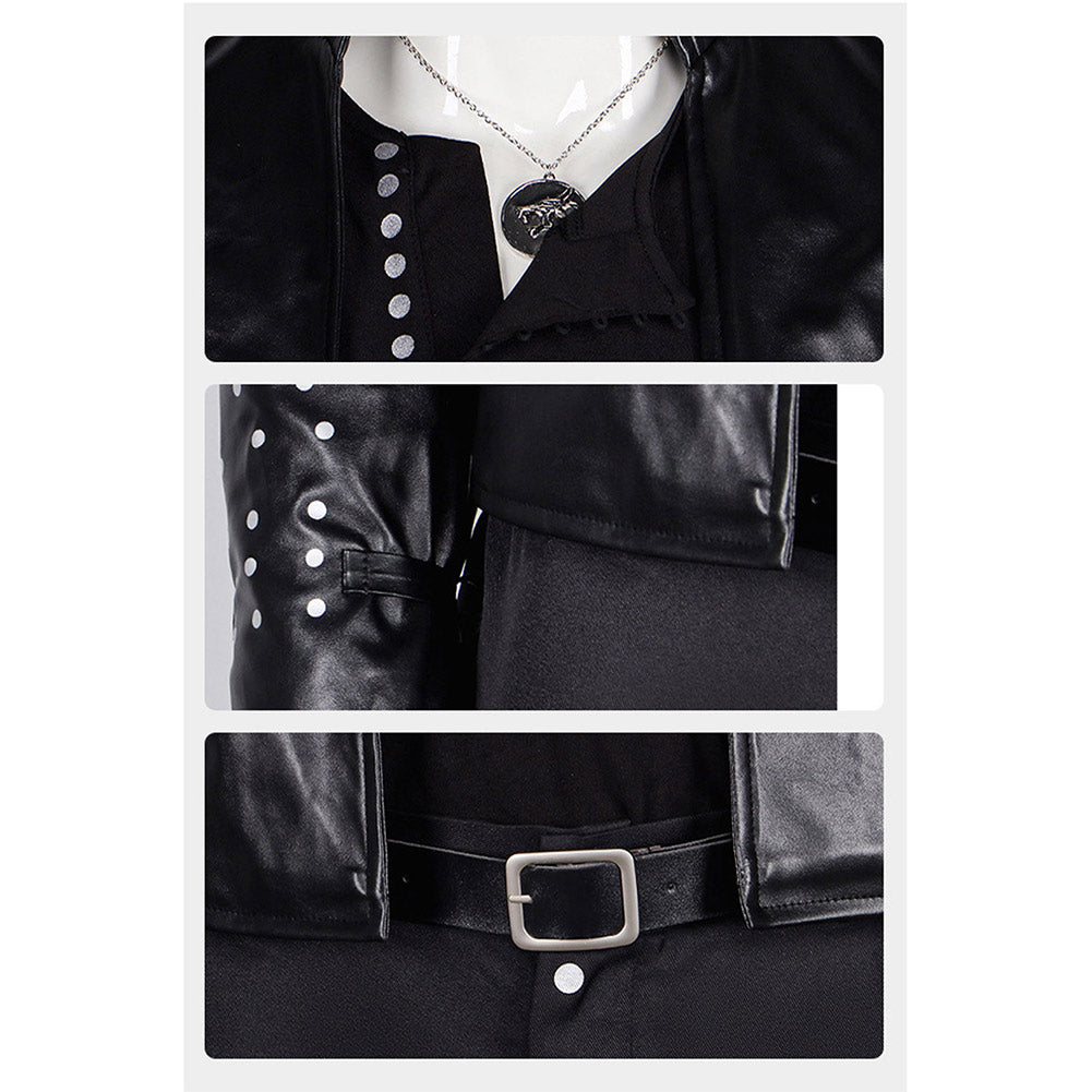 The Witcher Geralt  Cosplay Costume Outfits Halloween Carnival Suit