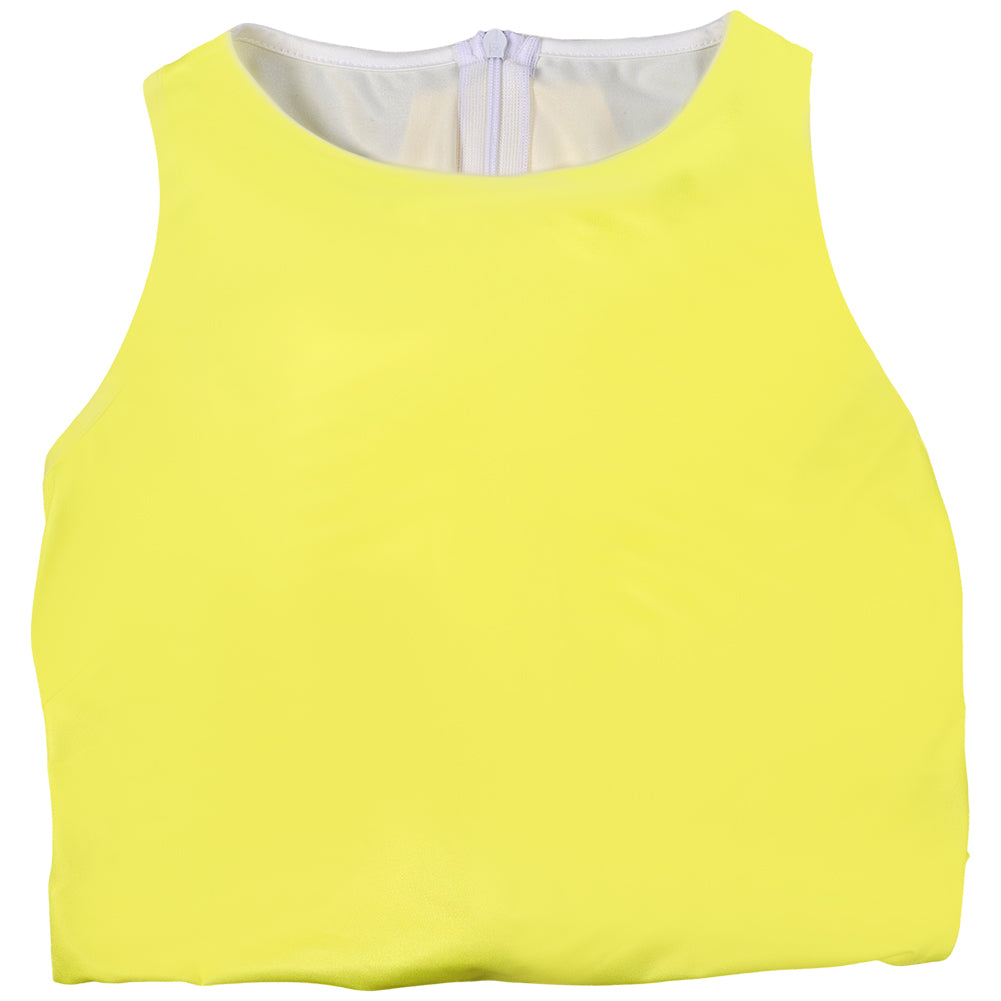 TV Baywatch Women Yellow One-piece Swimsuit Cosplay Costume Outfits Halloween Carnival Suit