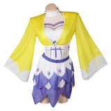 TV Hazbin Hotel Adam Women Blue Swimsuit Cosplay Costume Outfits Halloween Carnival Suit Original Design