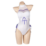 TV Hazbin Hotel Adam Women Blue Swimsuit Cosplay Costume Outfits Halloween Carnival Suit Original Design