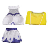 TV Hazbin Hotel Adam Women Blue Swimsuit Cosplay Costume Outfits Halloween Carnival Suit Original Design