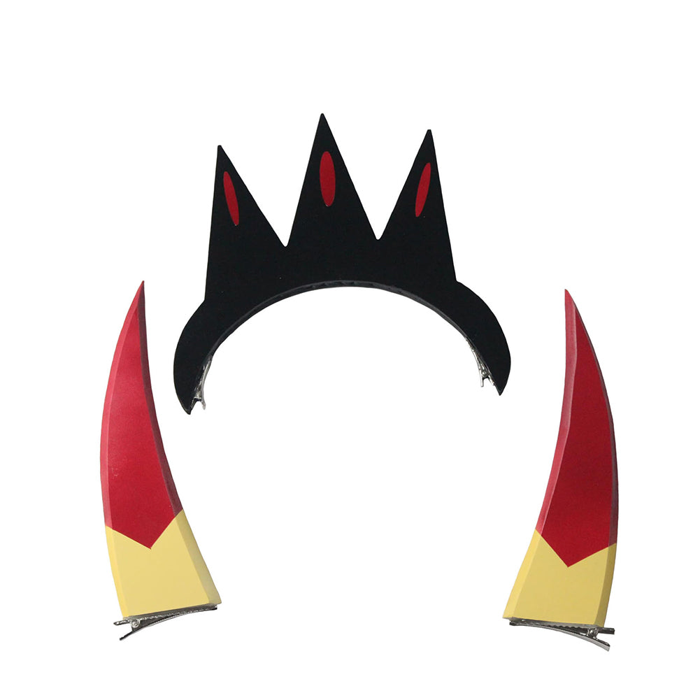 TV Hazbin Hotel Charlie Morningstar Horn Crown Cosplay Accessories Halloween Carnival Costume Props