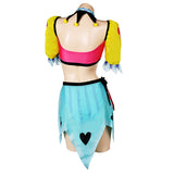 TV Helluva Boss Hazbin Hotel Fizzarolli Women Red Bikini Set Sexy Swimsuit Cosplay Costume Original Design