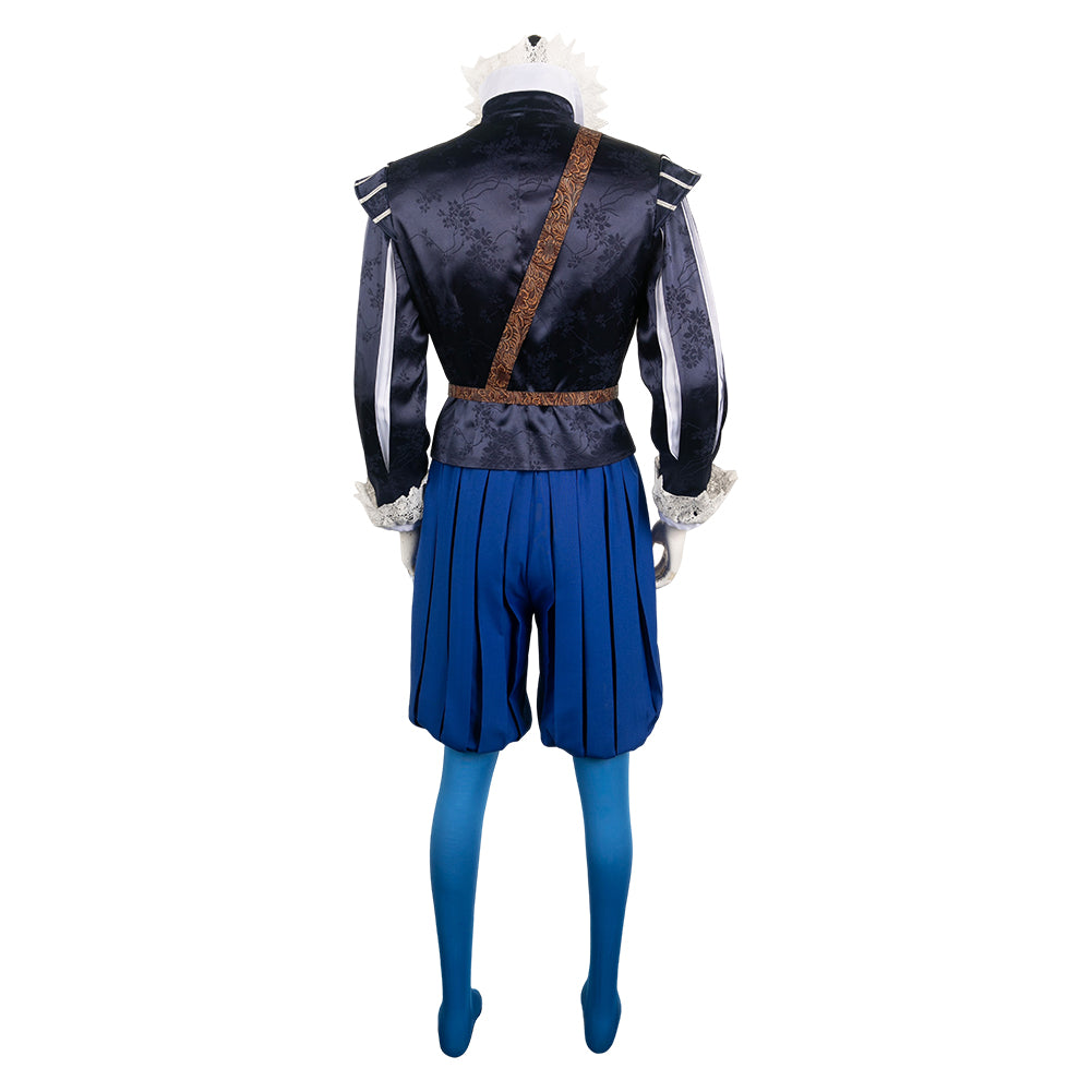 TV Mary & George 2024 George Blue Outfit Cosplay Costume Outfits Halloween Carnival Suit