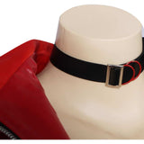 TV Suicide Squad Isekai 2024 Harley Quinn Women Red And Black Suit Cosplay Costume