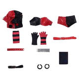 TV Suicide Squad Isekai 2024 Harley Quinn Women Red And Black Suit Cosplay Costume
