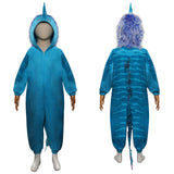 Kids Children Raya and The Last Dragon-Sisu Jumpsuit Cosplay Costume Outfits Halloween Carnival Suit