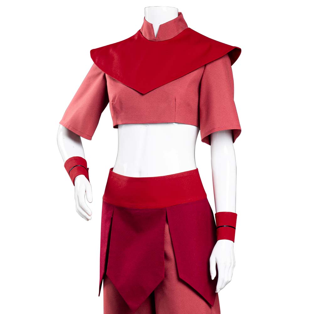 Avatar: The Last Airbender Ty Lee Halloween Carnival Suit Cosplay Costume Jumpsuit Outfits