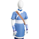 Avatar: the last Airbender Katara Halloween Carnival Suit Cosplay Costume for Kids Children